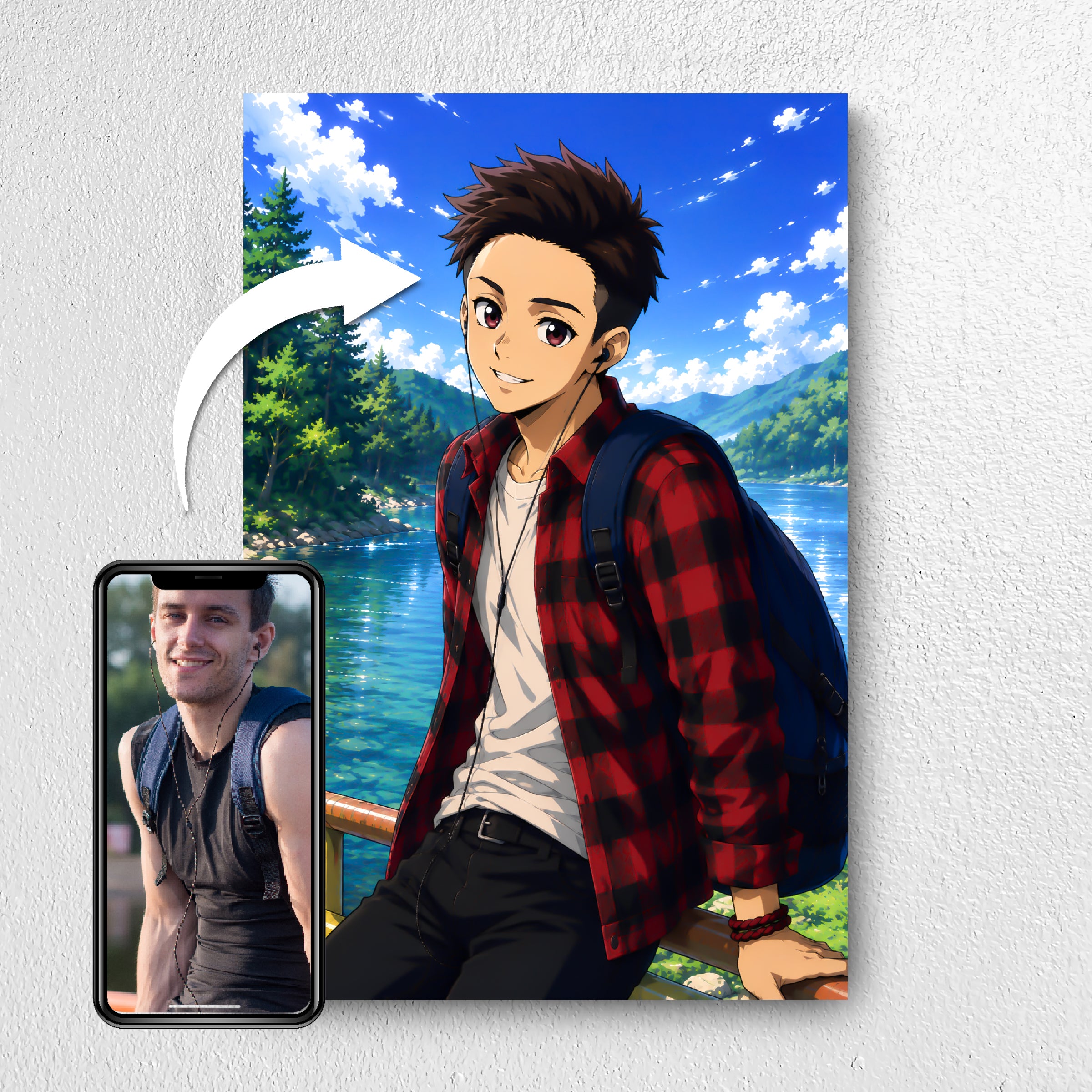 Custom Anime Portrait