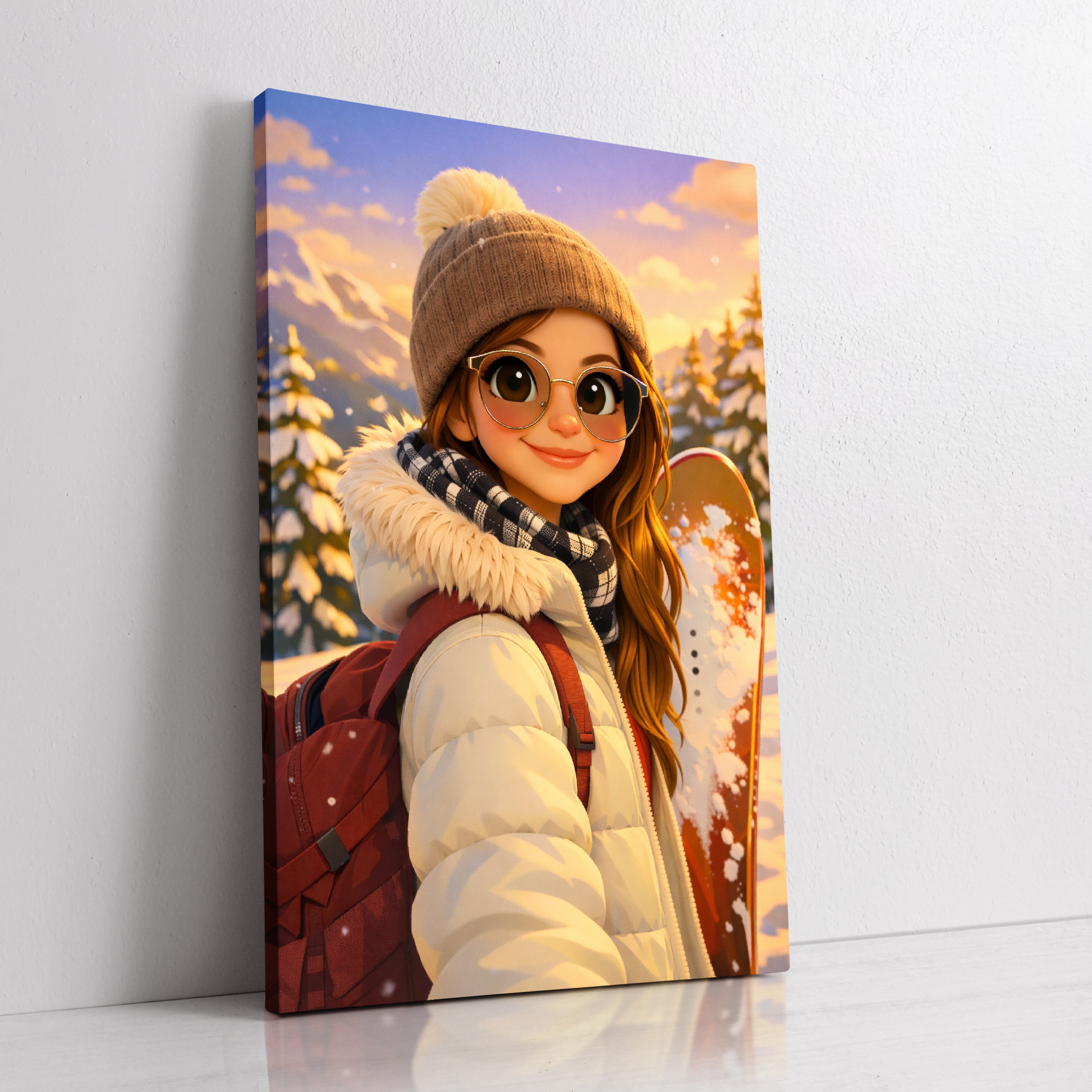 Custom 3D cartoon portrait from photo