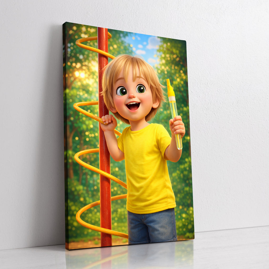 Custom 3D cartoon portrait from photo