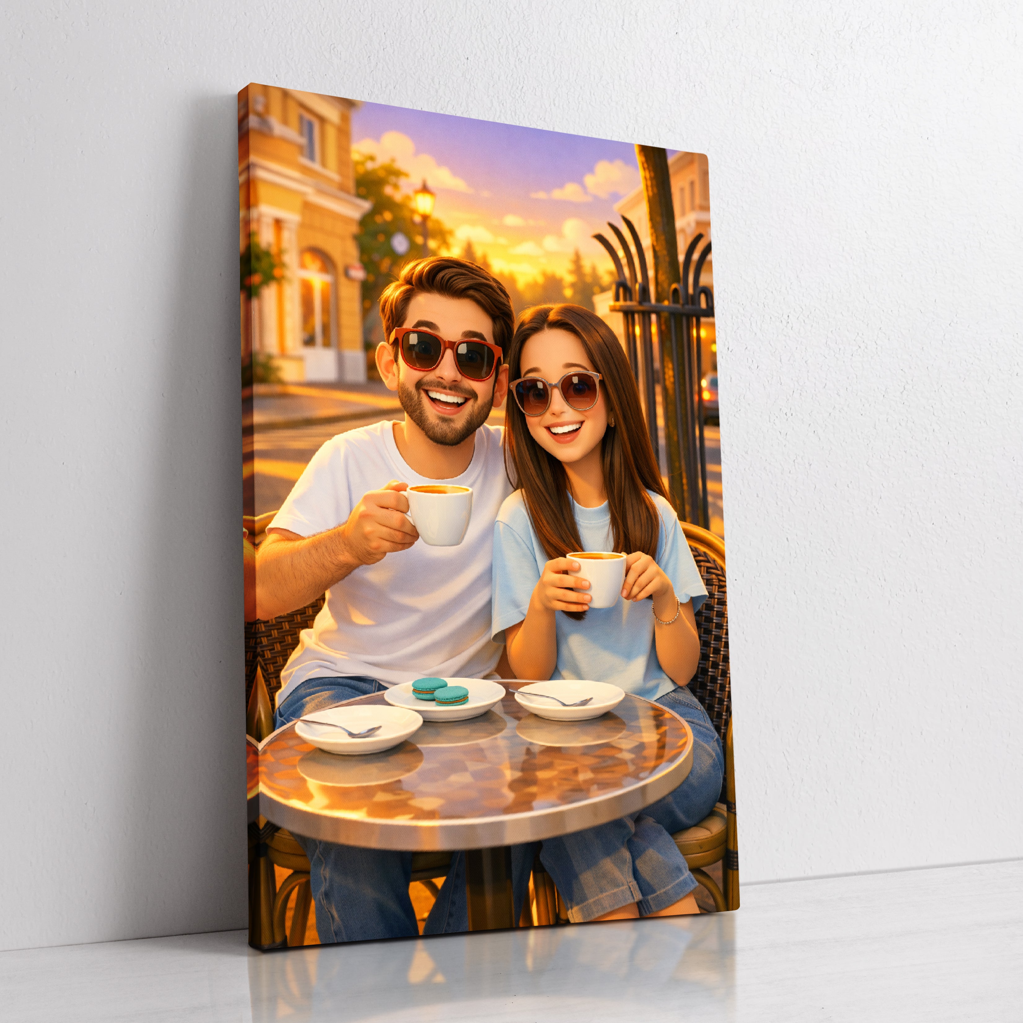 Custom 3D cartoon portrait from photo