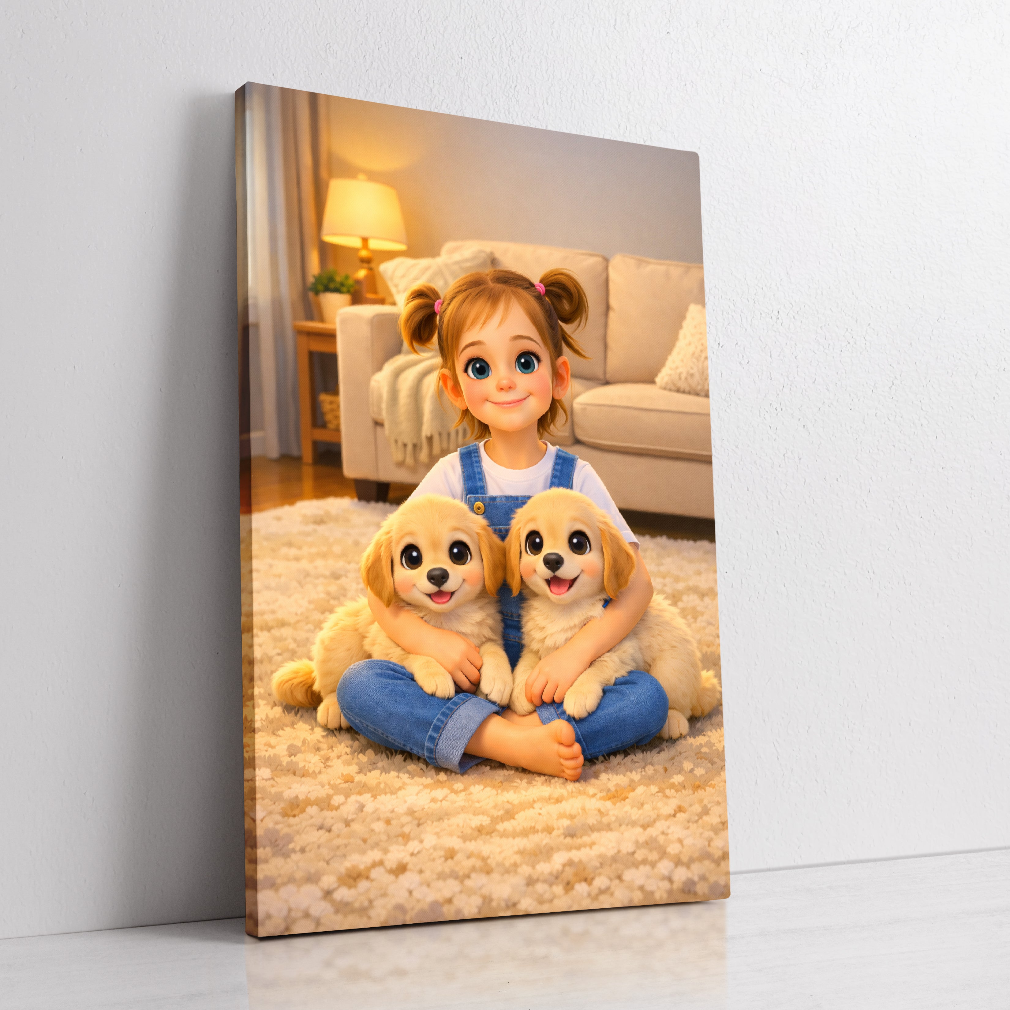 Custom 3D cartoon portrait from photo