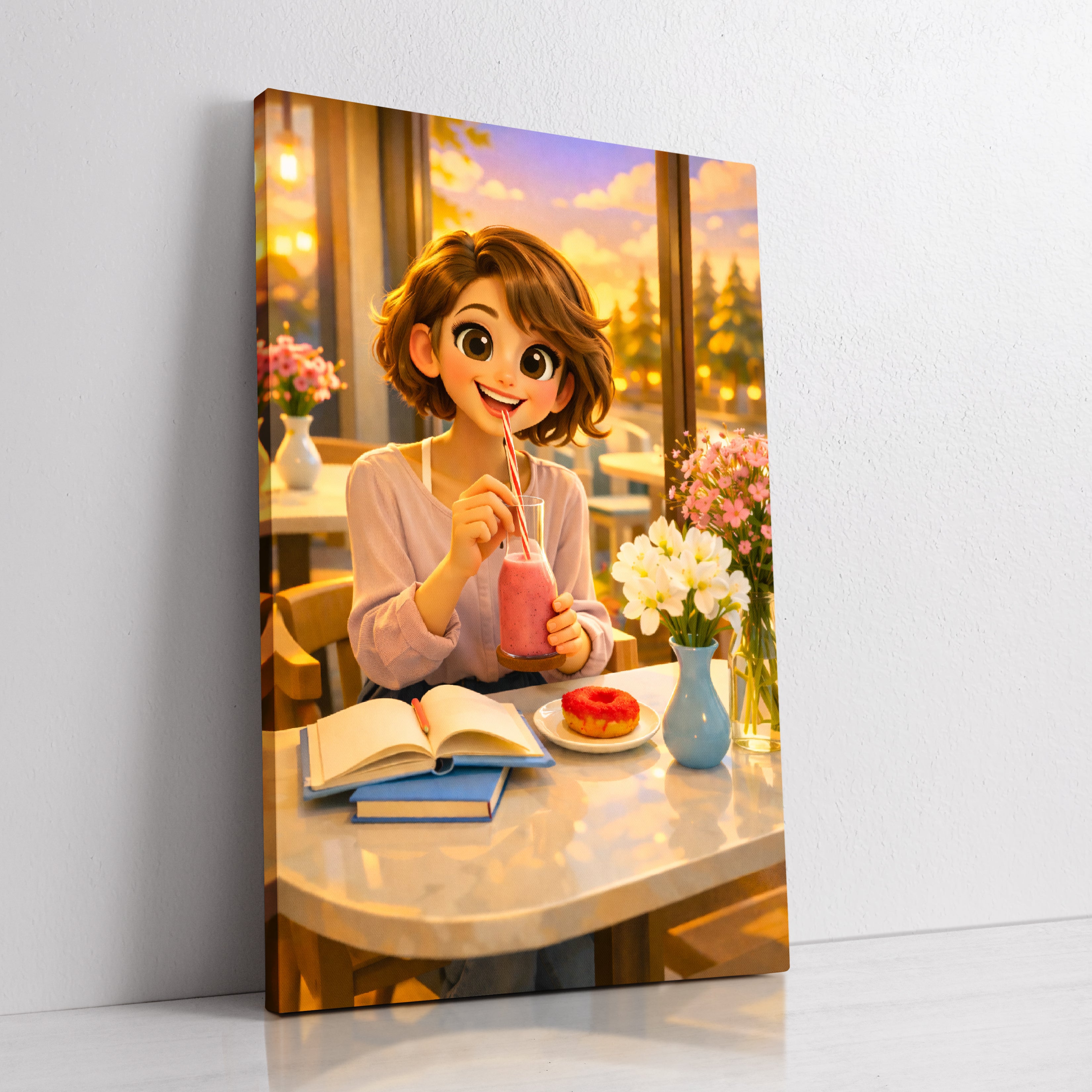 Custom 3D cartoon portrait from photo