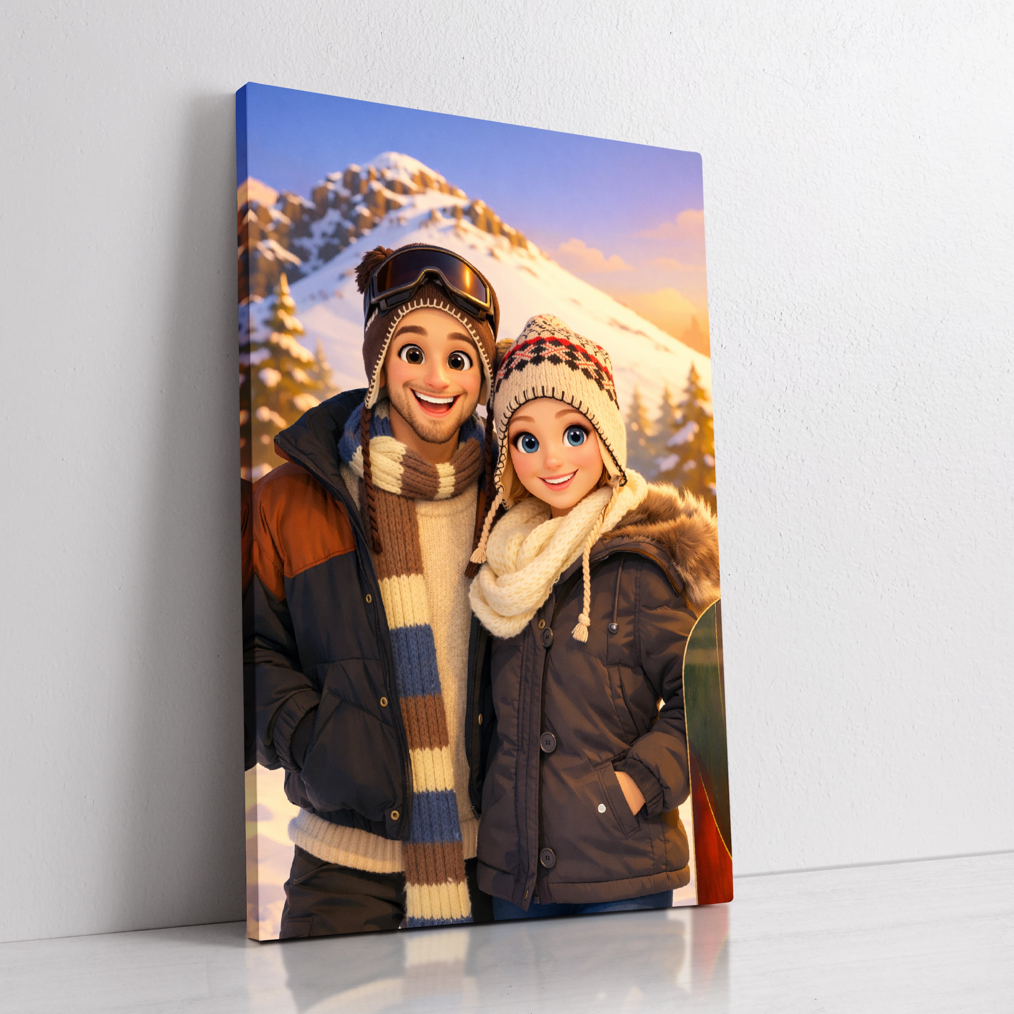 Custom 3D cartoon portrait from photo