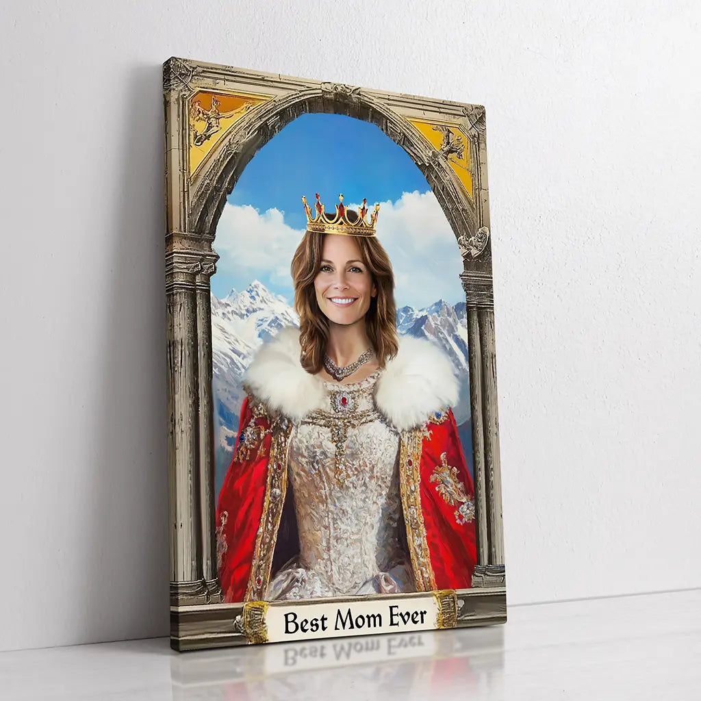 Best Mom Ever custom portrait