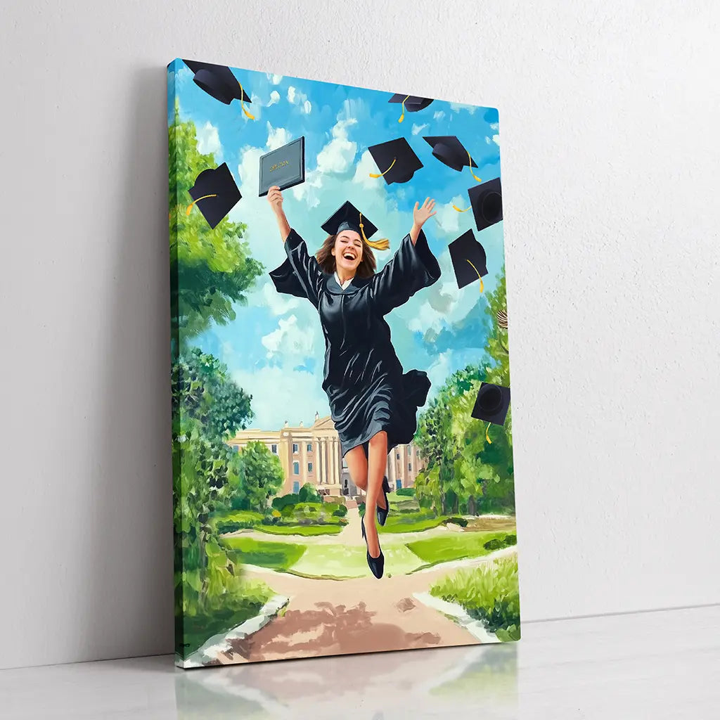 Graduation Design Portrait A Proud Moment – Magic Portraits