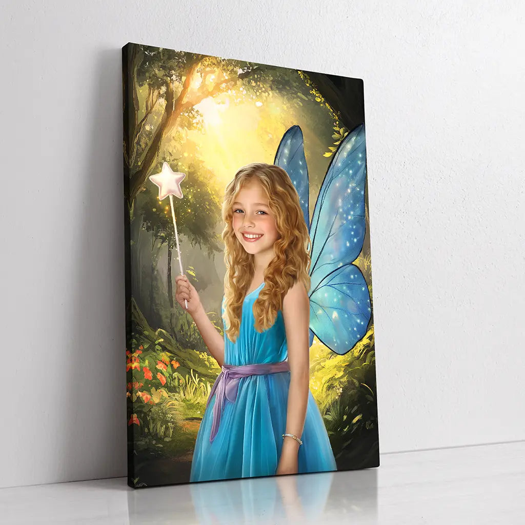 Fairy of the Enchanted Forest custom portrait