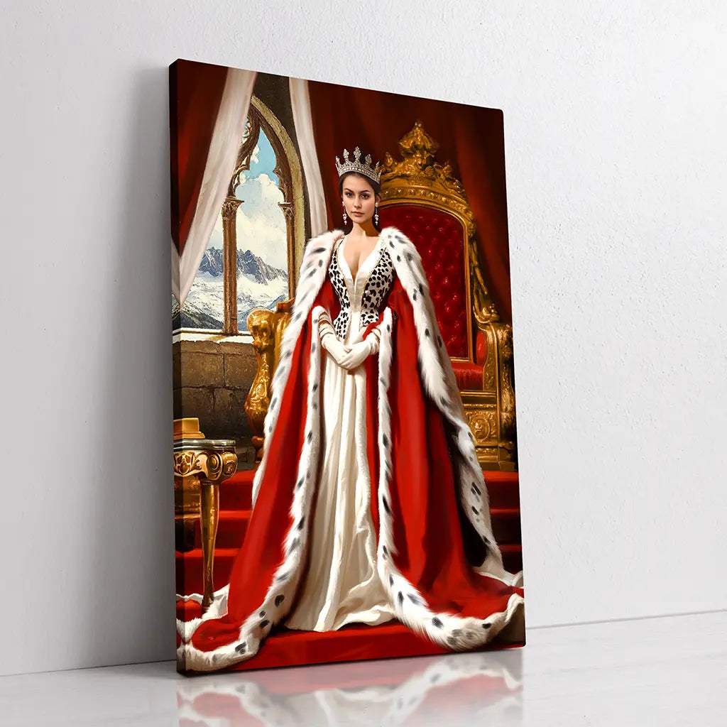 Royal Elegance custom female portrait