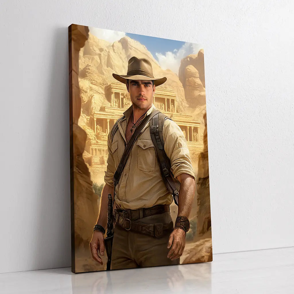 The Adventurer custom personalized portrait