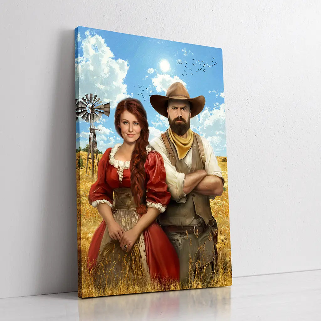 The American Farmers custom portrait