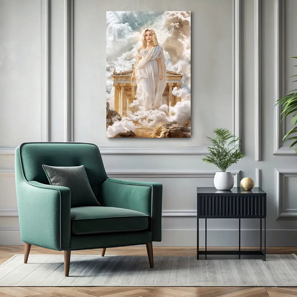 The Aphrodite custom personalized female portrait wall decor