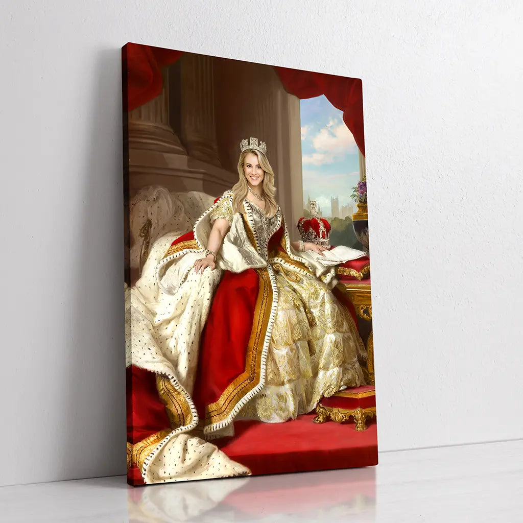 The Crowned Splendor royal portrait