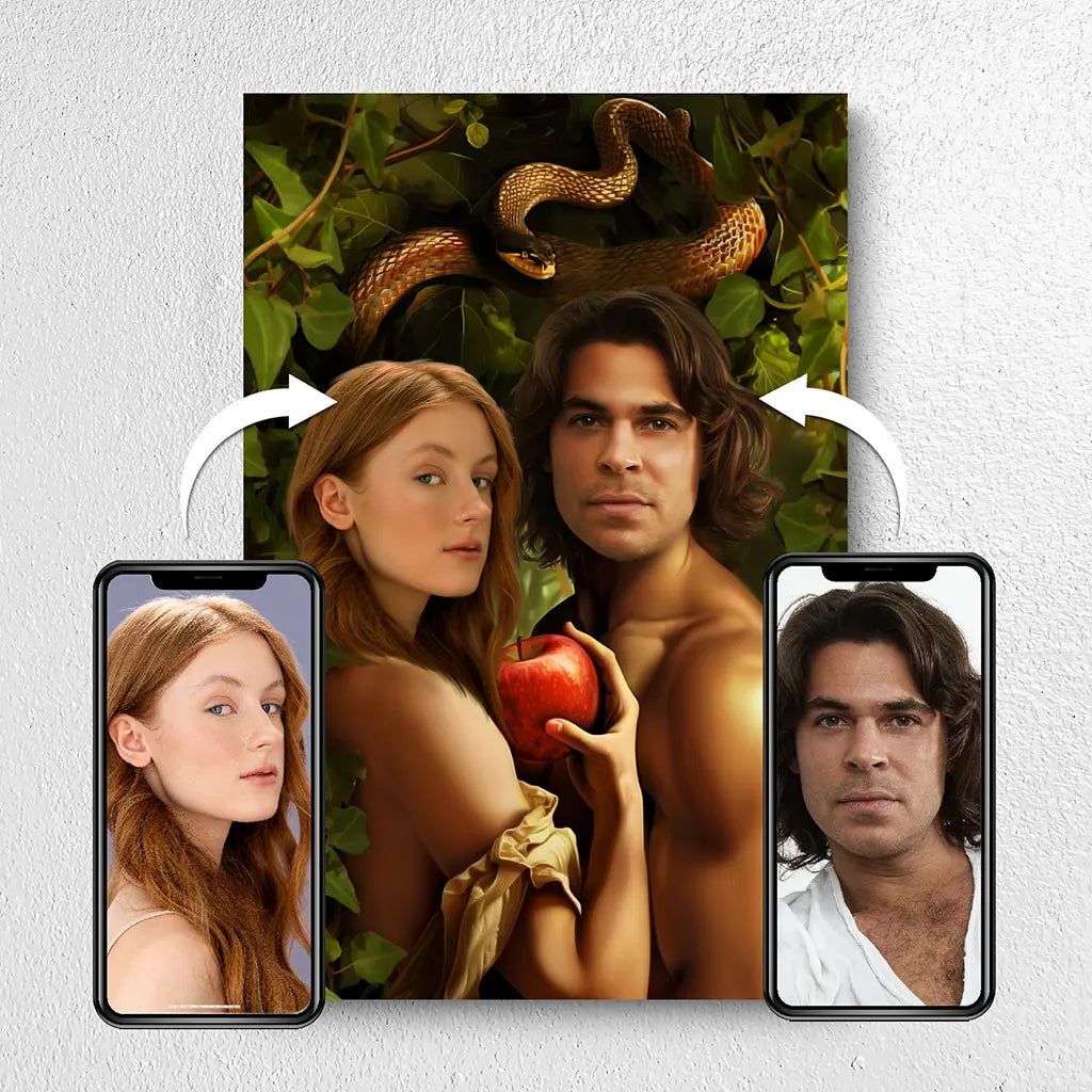 The Forbidden Garden custom personalized portrait from photo