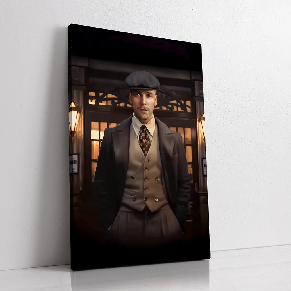 The Gangster custom personalized portrait