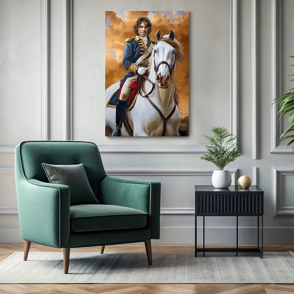The General custom personalized portrait wall decor