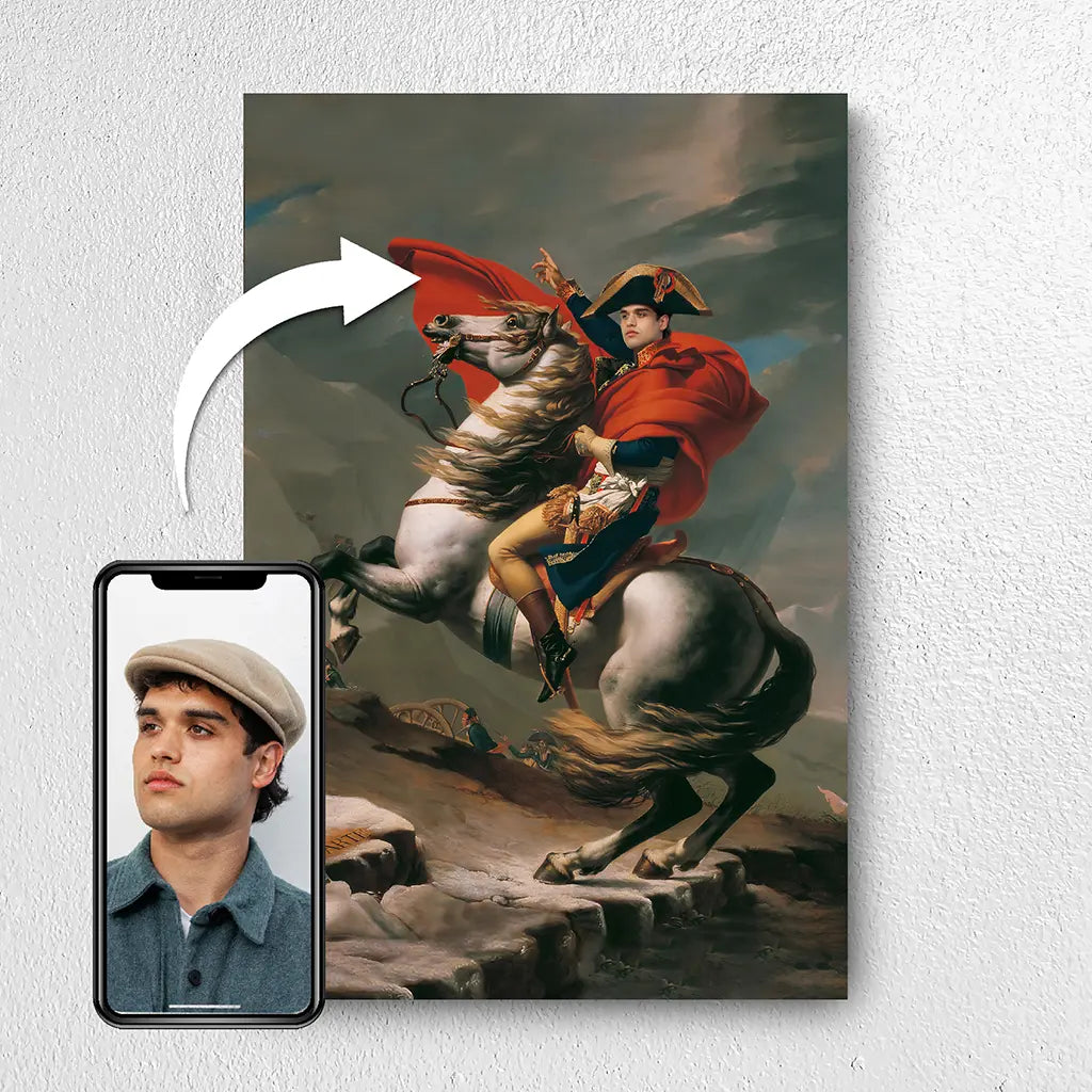 The Great General custom portrait from photo