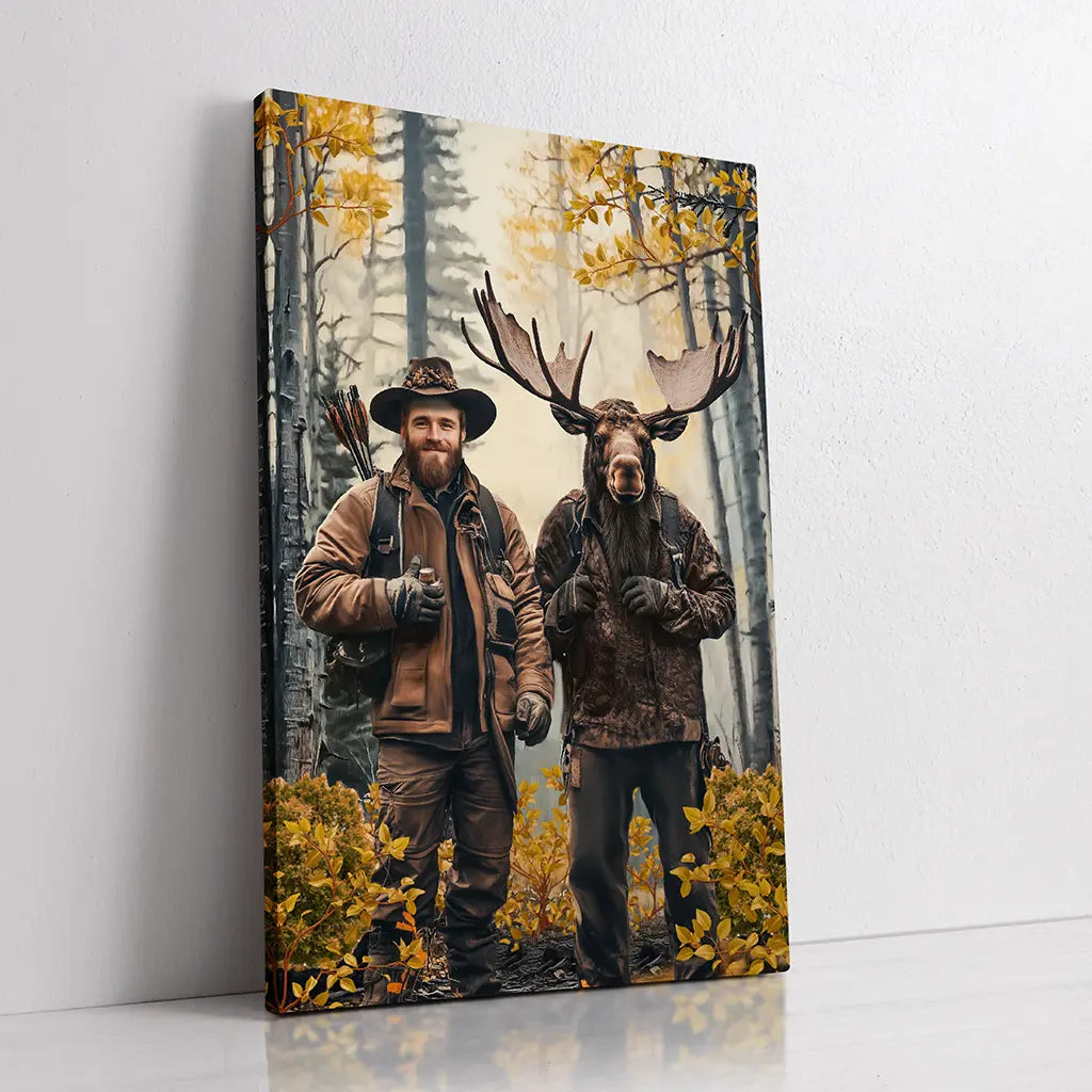 The Hunting Buddy custom portrait
