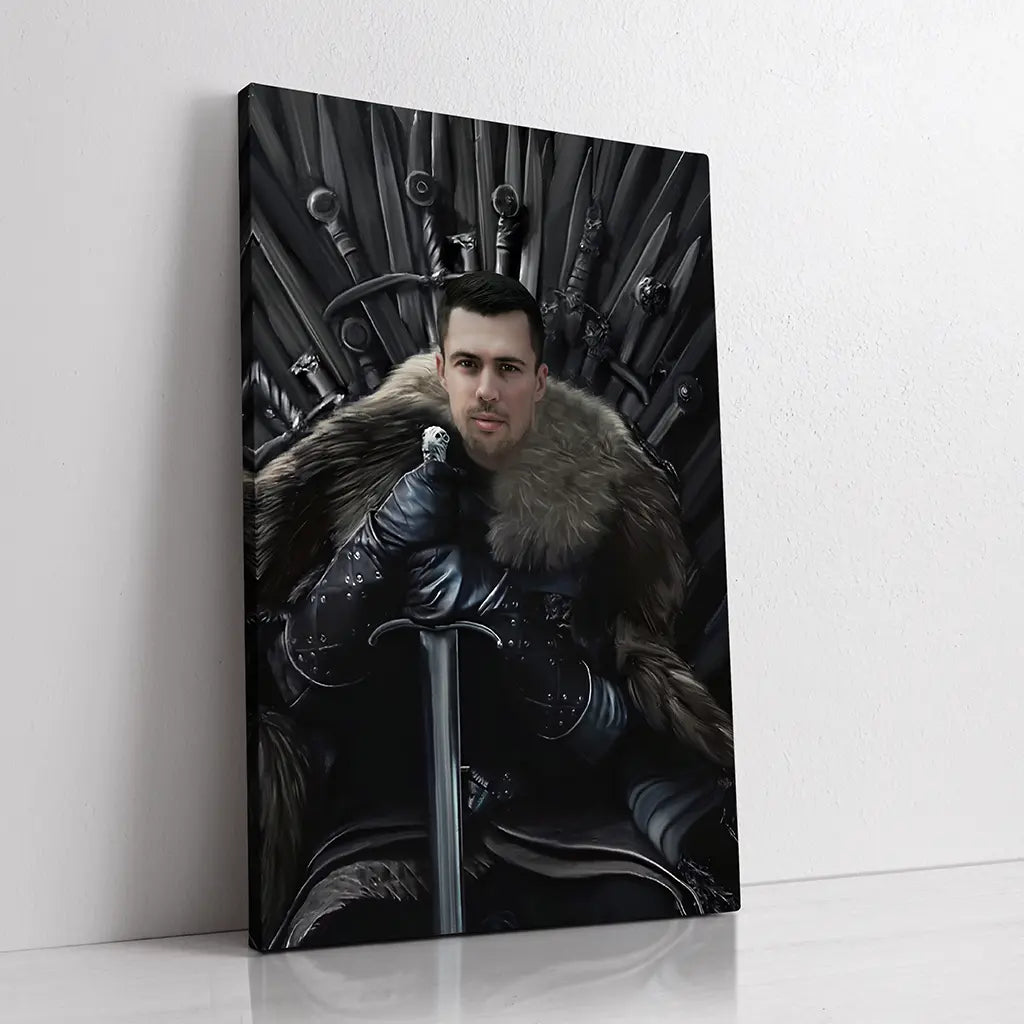 The King in the North custom male portrait