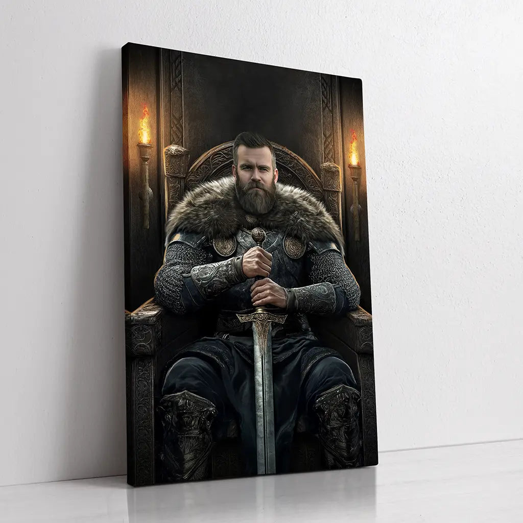 The King of Vikings portrait