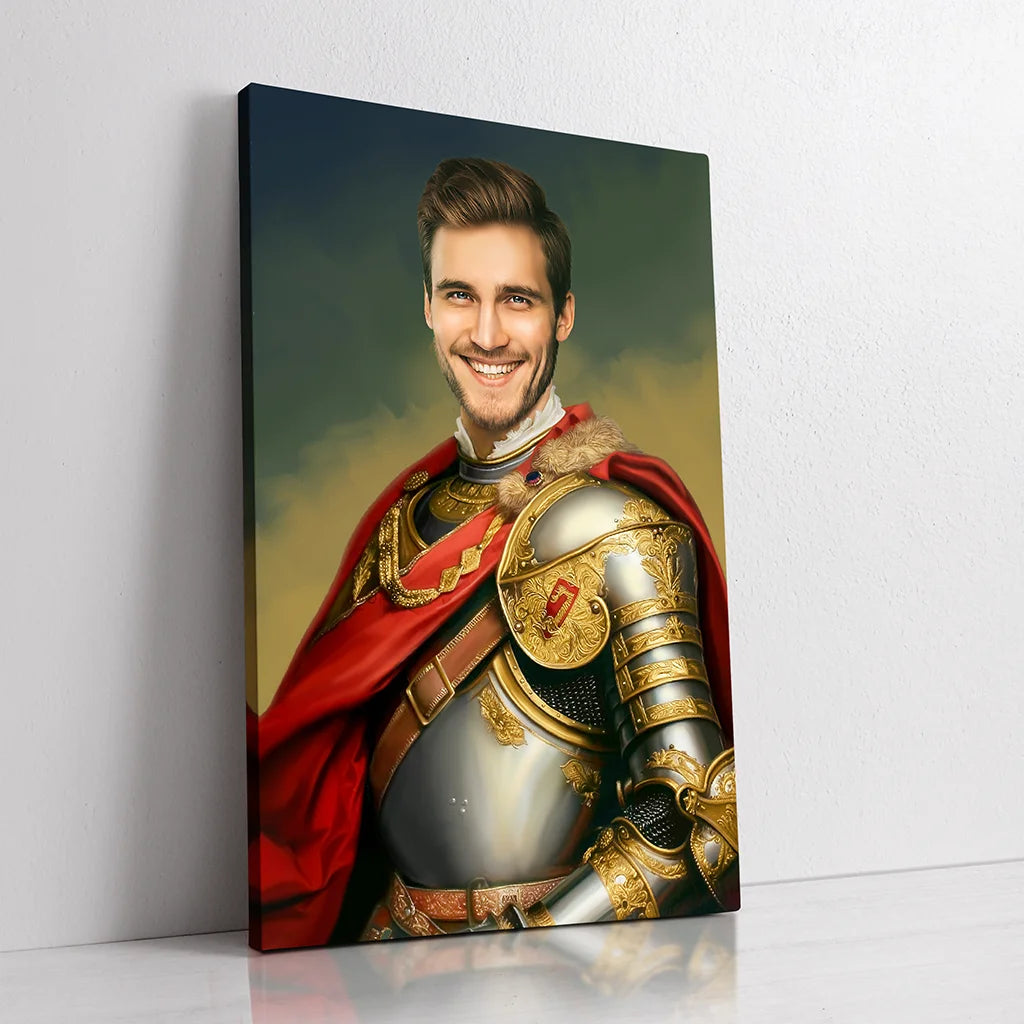 The Knight custom personalized portrait