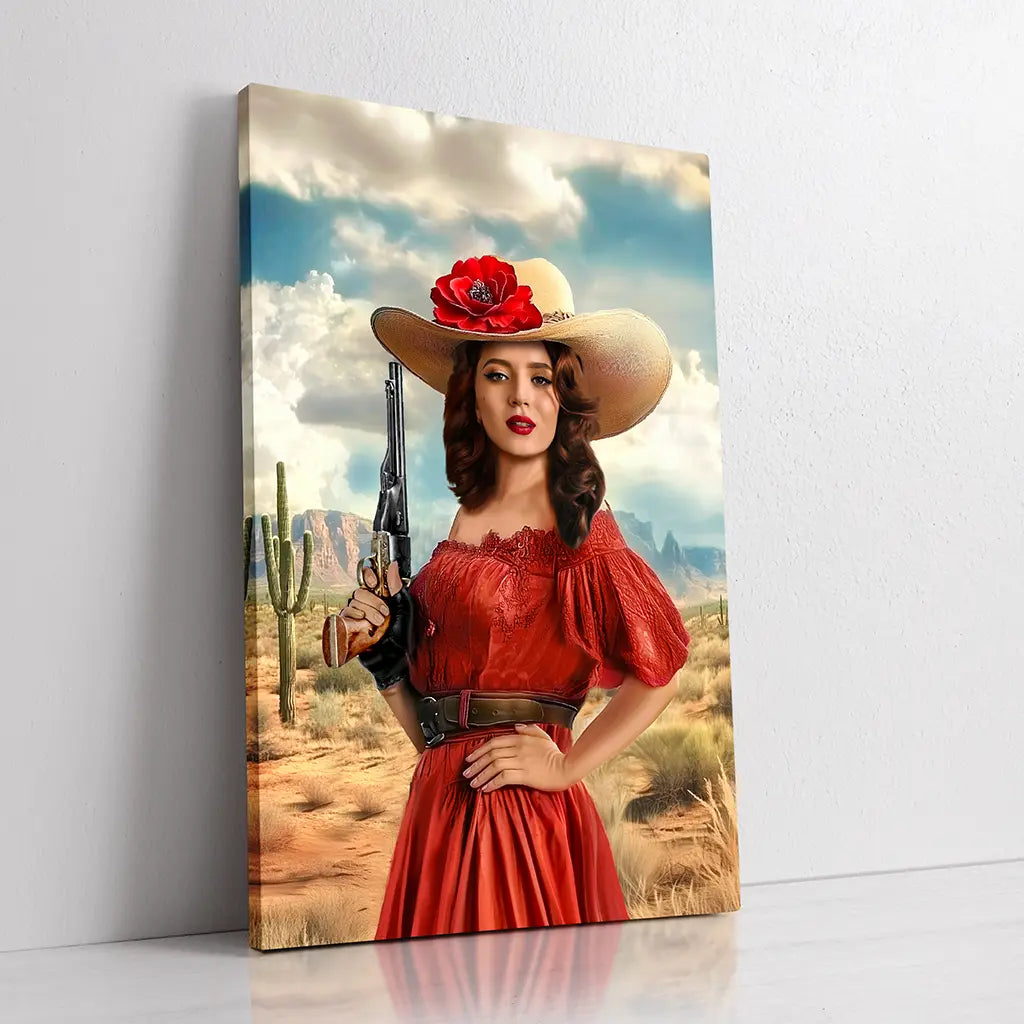 The Lady of the West portrait