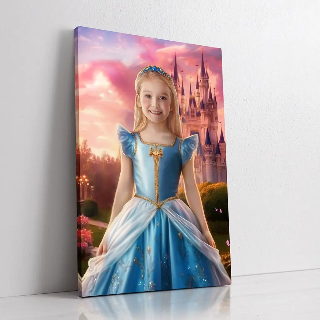 The Little Princess custom royal girl portrait