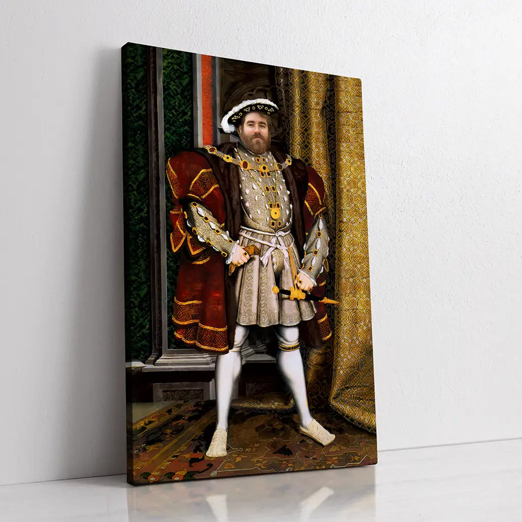 The Monarch custom royal portrait