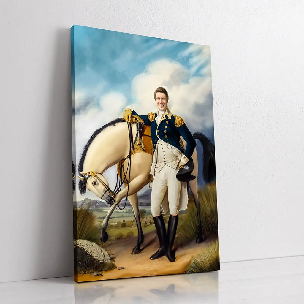 The Noble Commander custom portrait