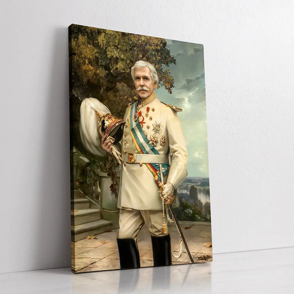 The Noble Officer custom portrait