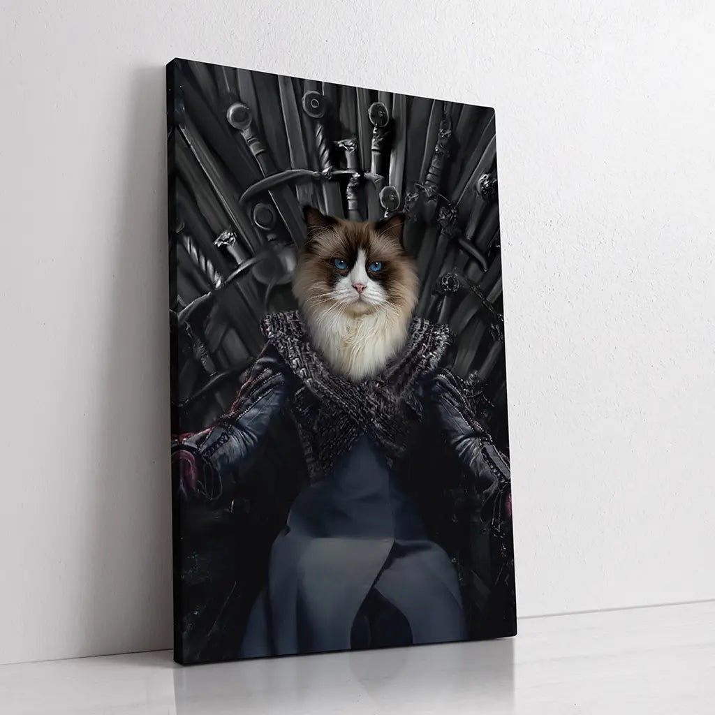 The North King custom cat portrait