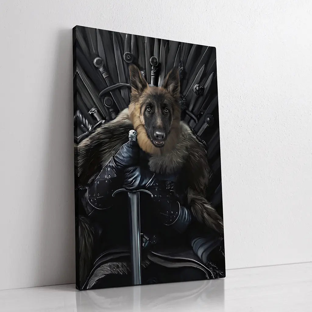 The North King custom dog portrait