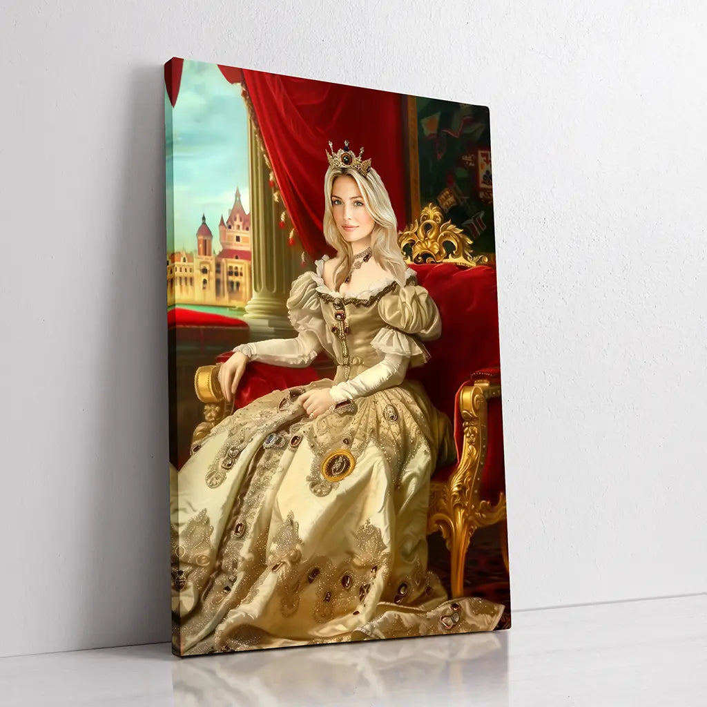 The Queen custom royal portrait