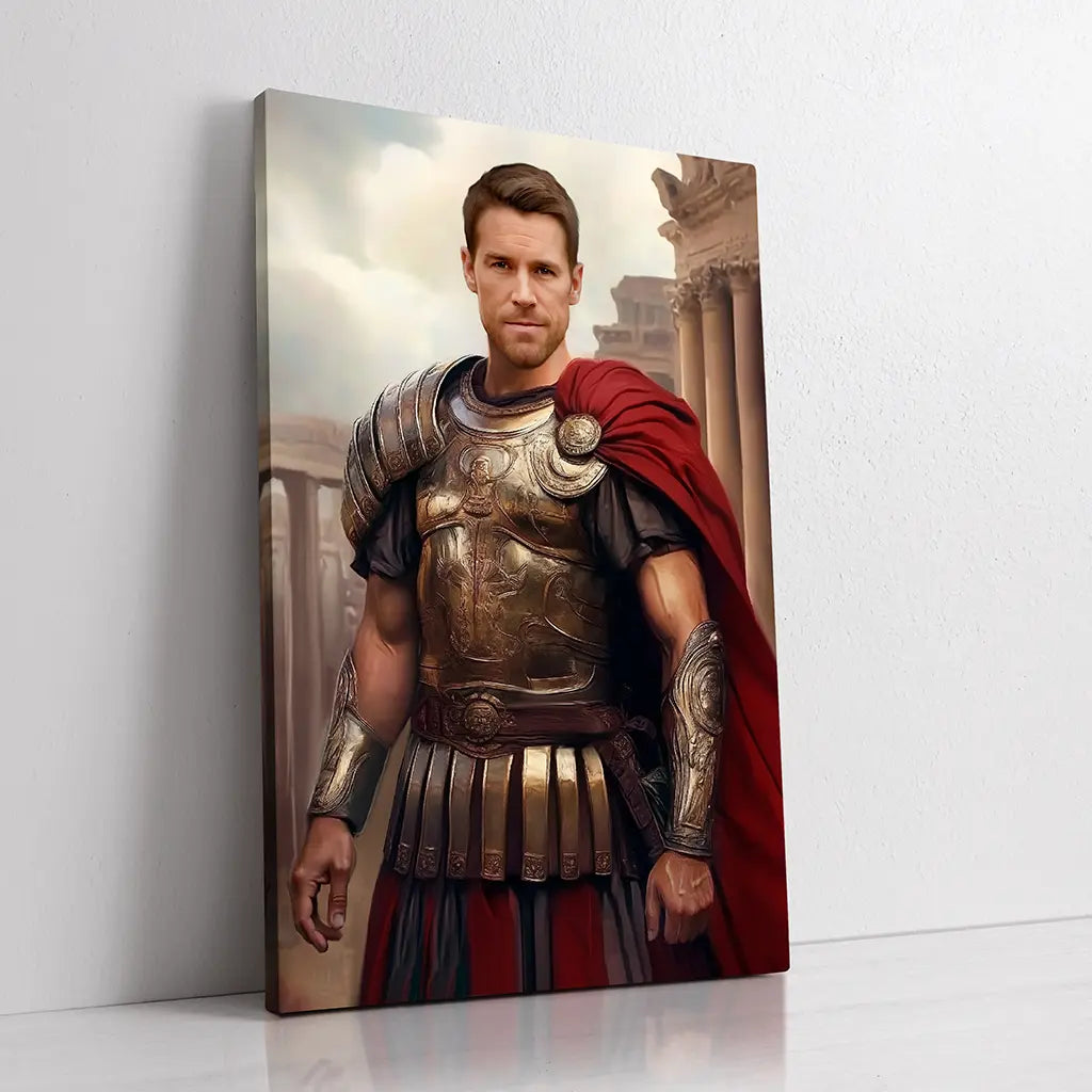 The Roman Hero custom royal portrait