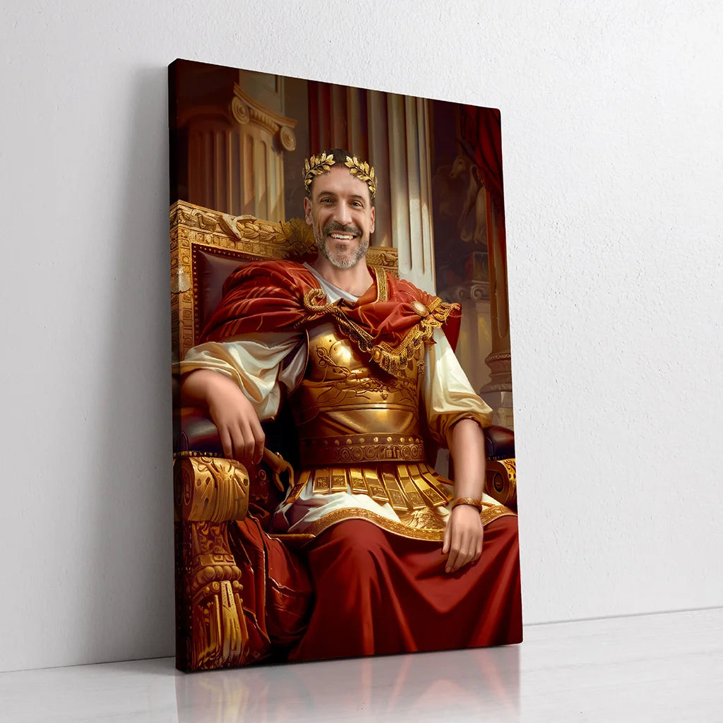 The Roman Imperator custom personalized portrait