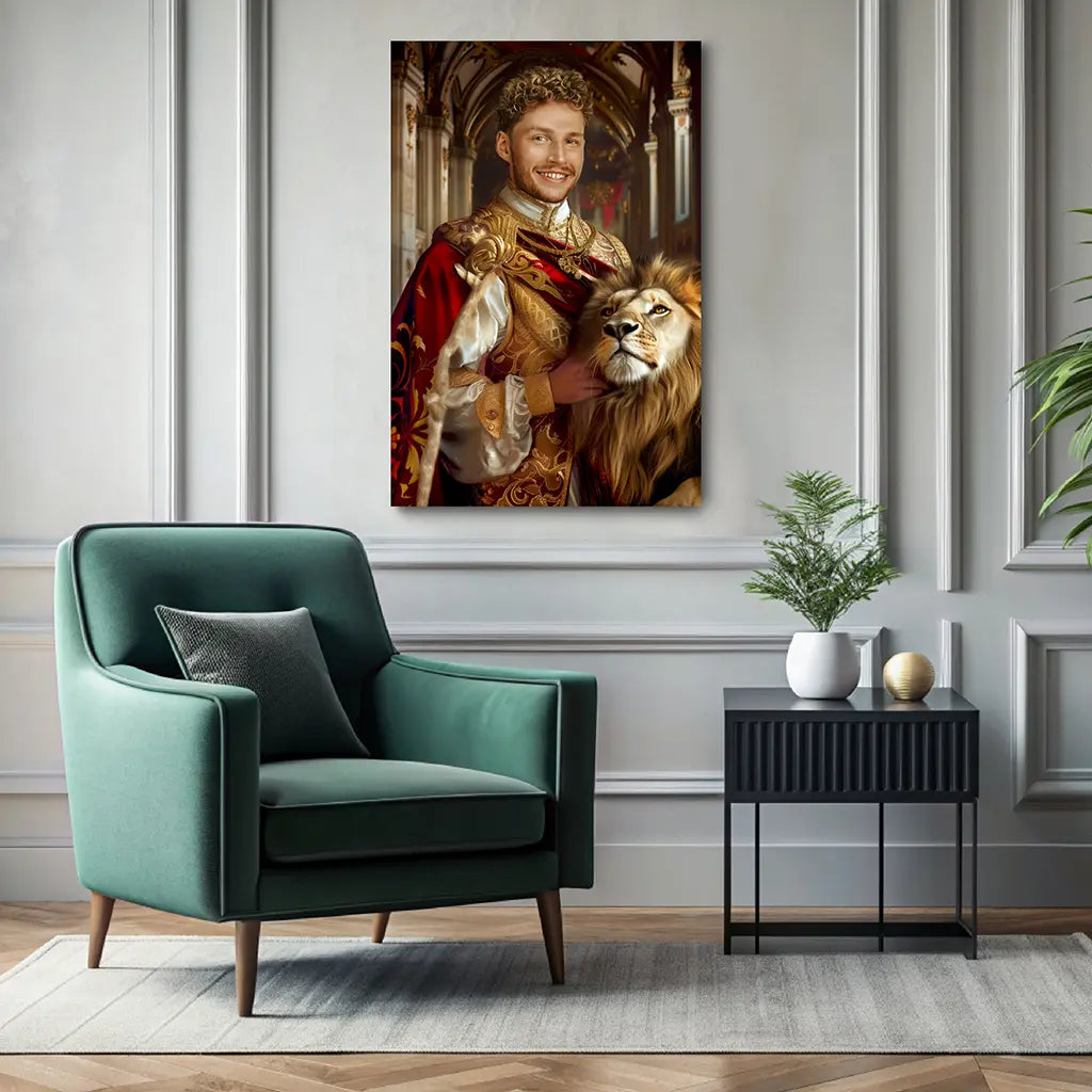 The Roman Lord custom personalized portrait wall decor
