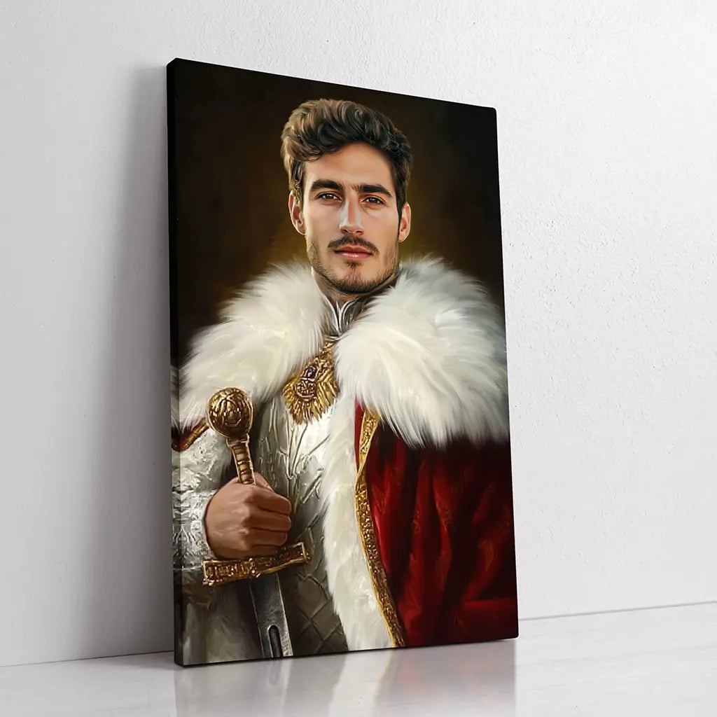 The Royal Grandeur custom king portrait