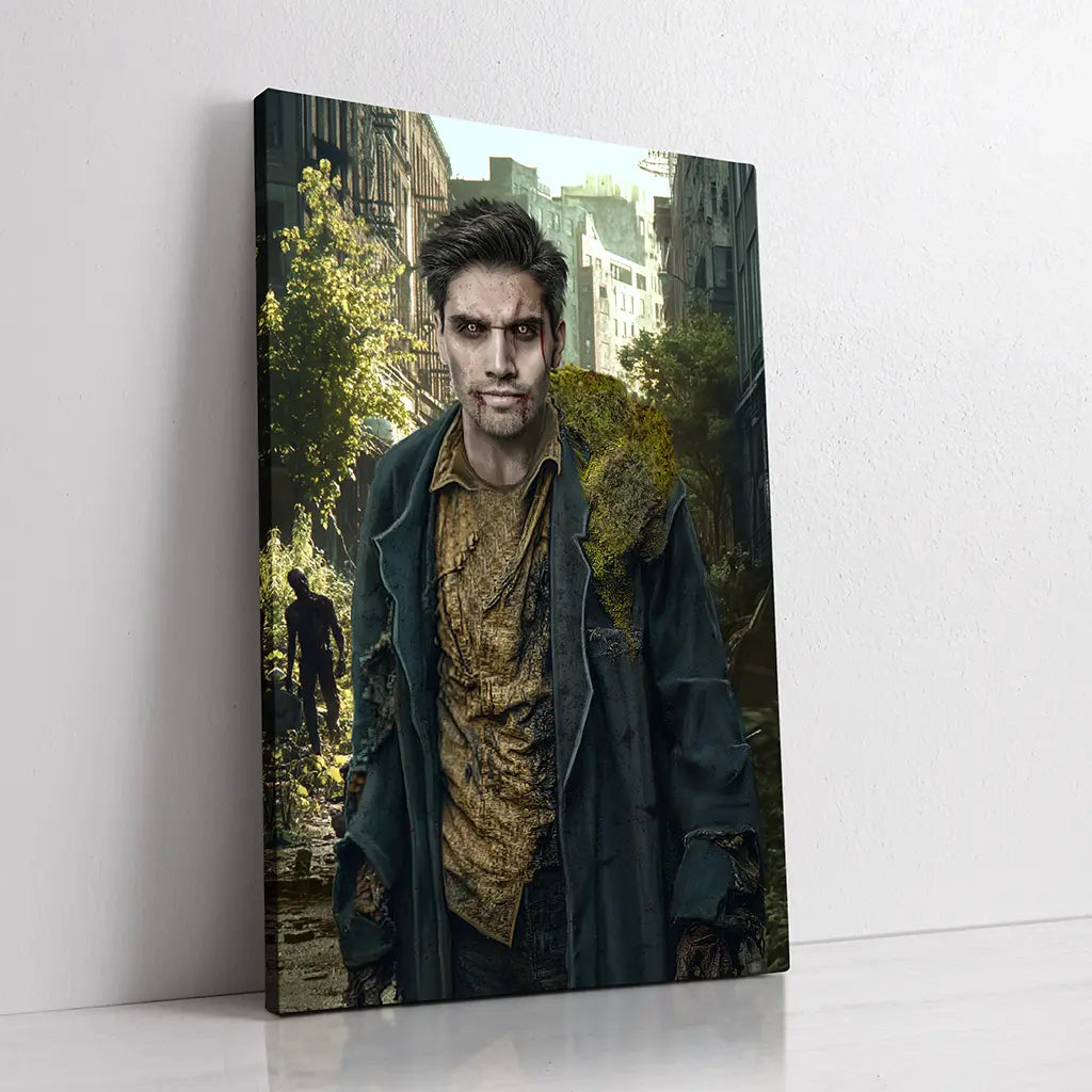 The Undead custom personalized zombie portrait