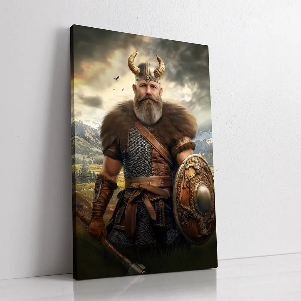 The Viking Warrior custom portrait