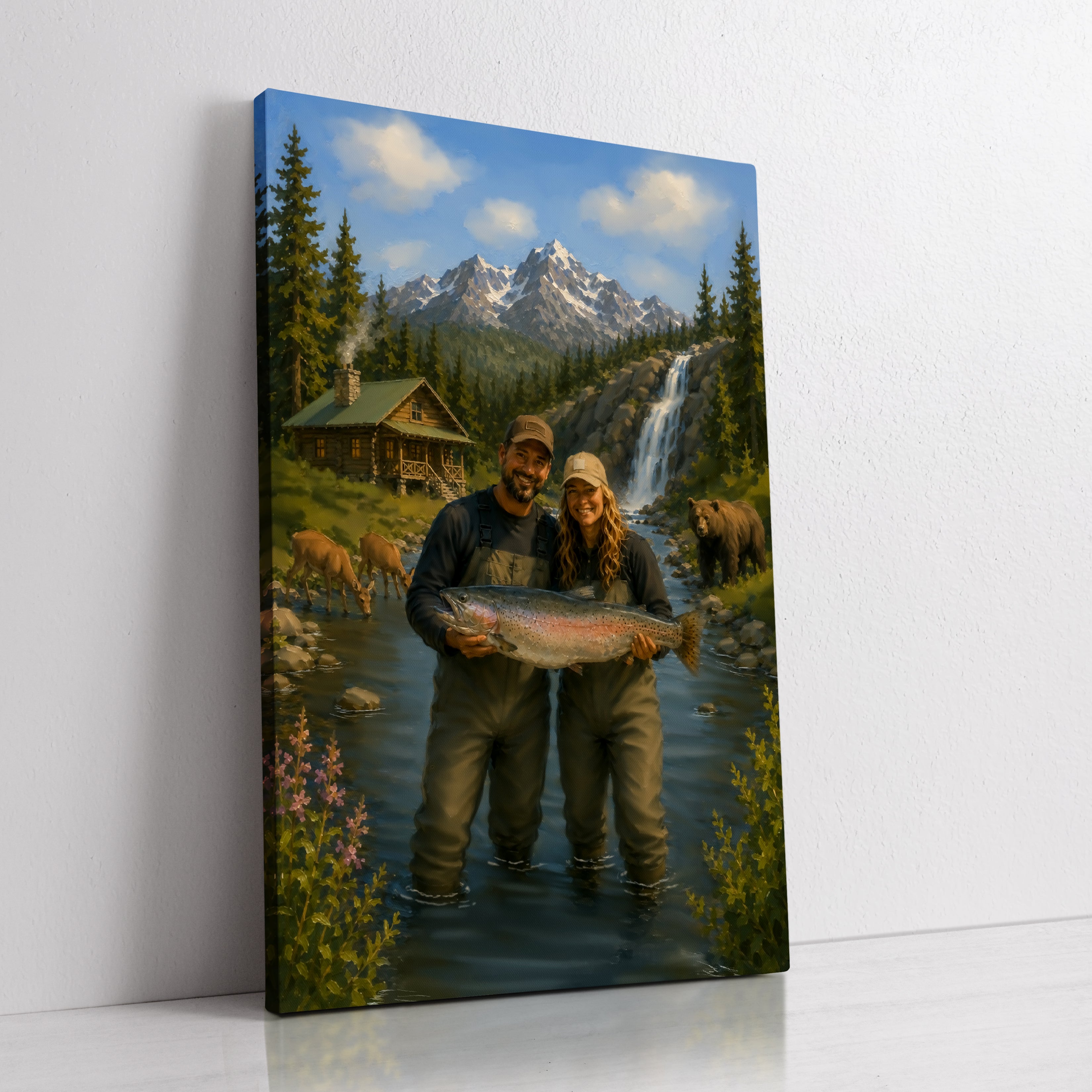 The Fishing Adventure Couple