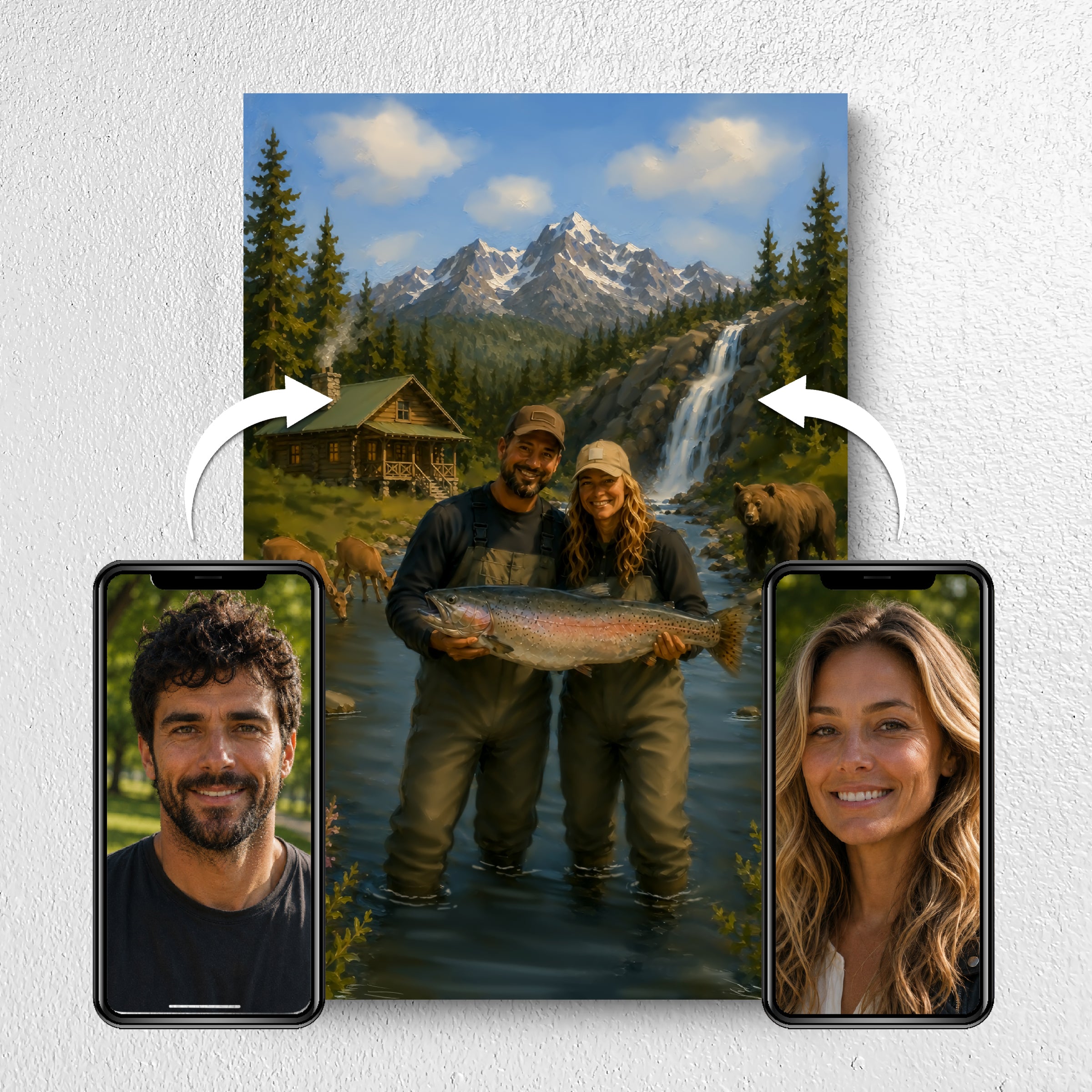 The Fishing Adventure Couple