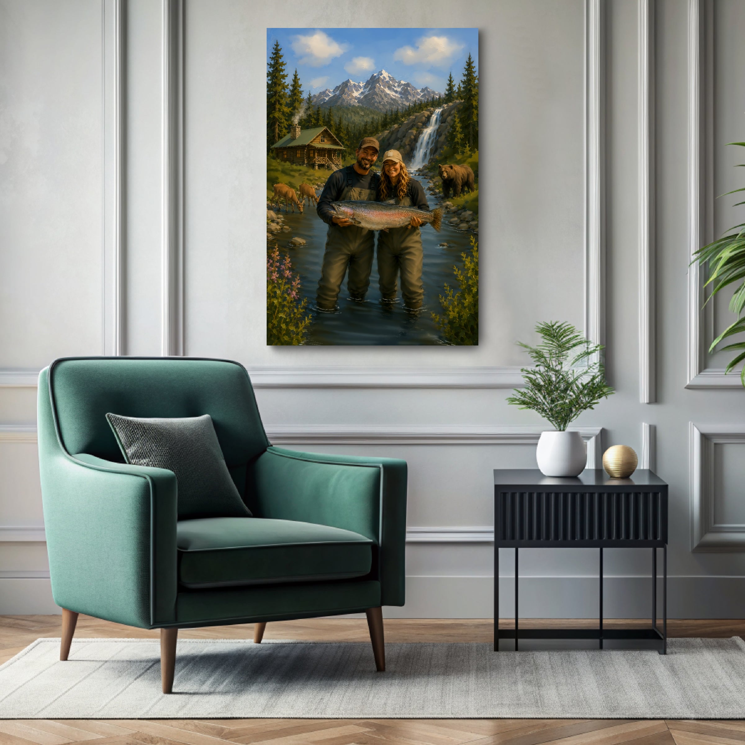 The Fishing Adventure Couple