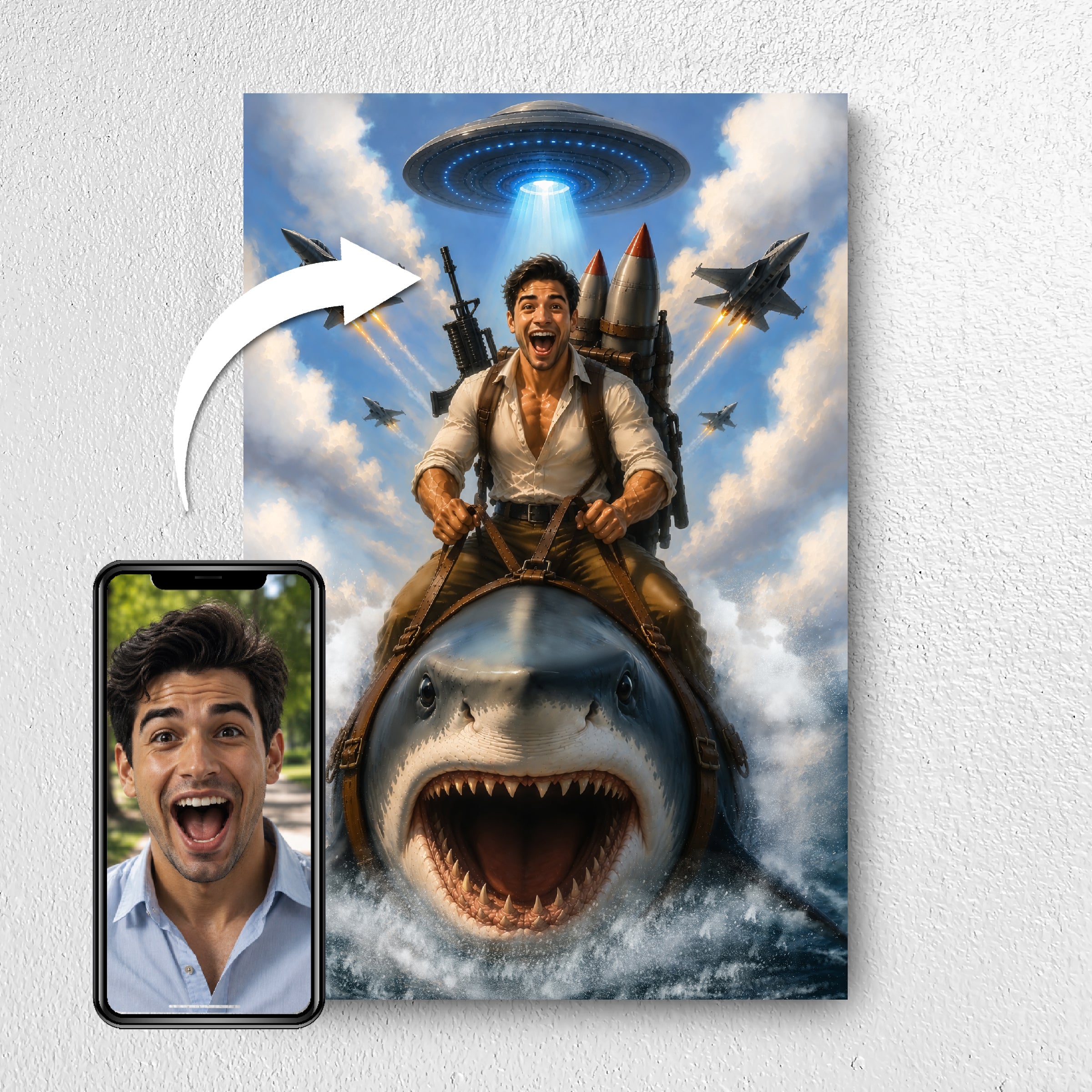 The Shark Rider