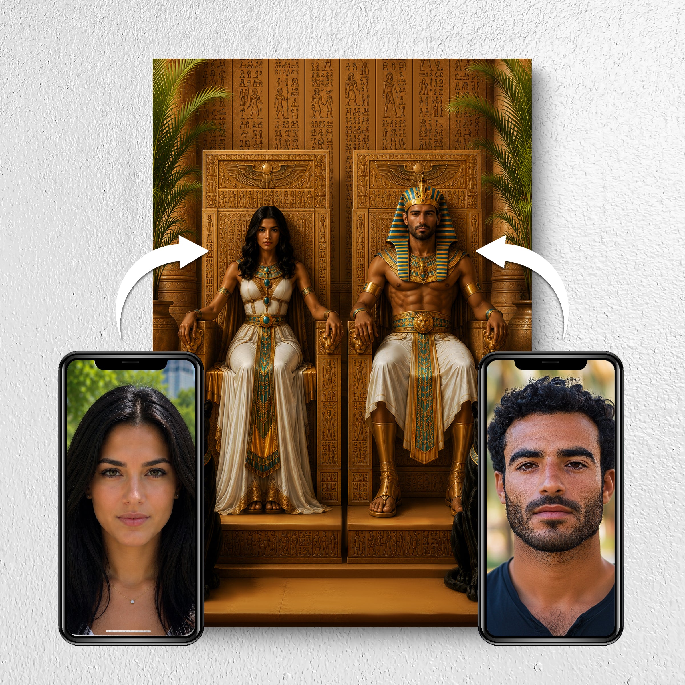 The Pharaoh King & Queen