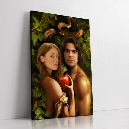 The Forbidden Garden custom personalized portrait