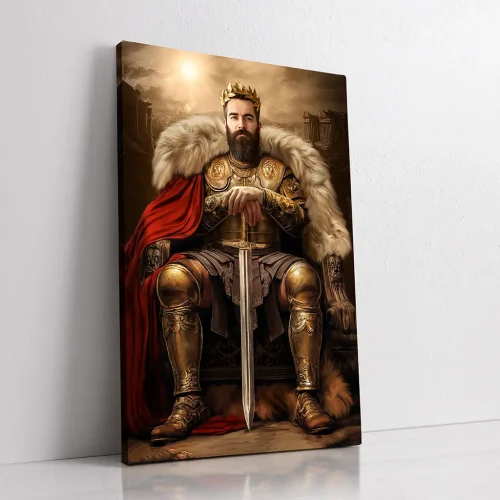 The High Roman King custom royal portrait