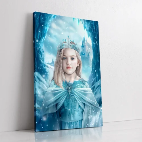 The Ice Princess custom personalized portrait