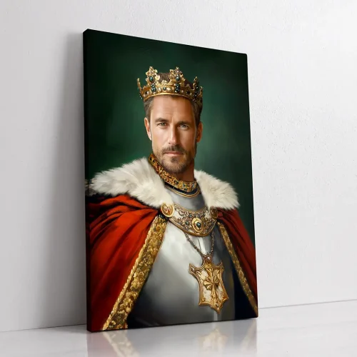 The Majestic Ruler custom royal king portrait