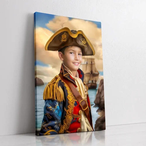 The Pirate custom personalized child portrait