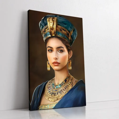 The Queen of Egypt custom personalized royal portrait