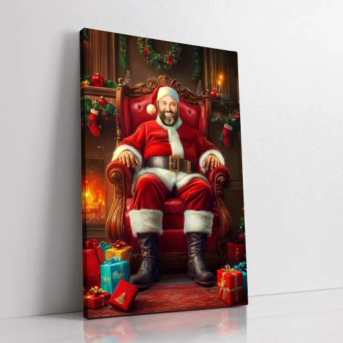 The Santa Claus custom Christmas portrait