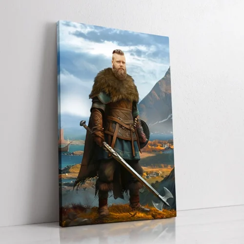 The Viking custom personalized portrait